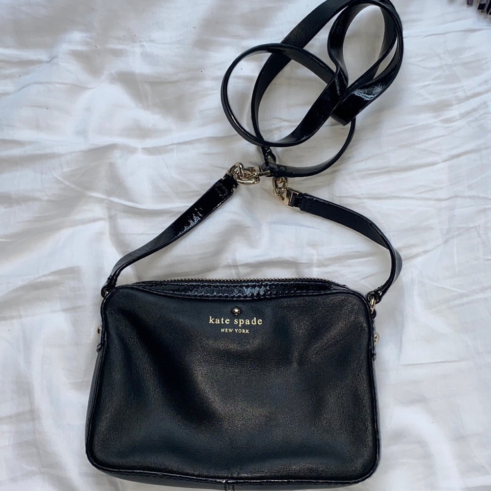 Kate spade black satchel